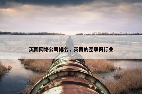 英国网络公司排名，英国的互联网行业