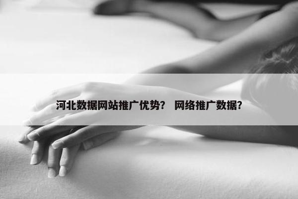 河北数据网站推广优势？ 网络推广数据？