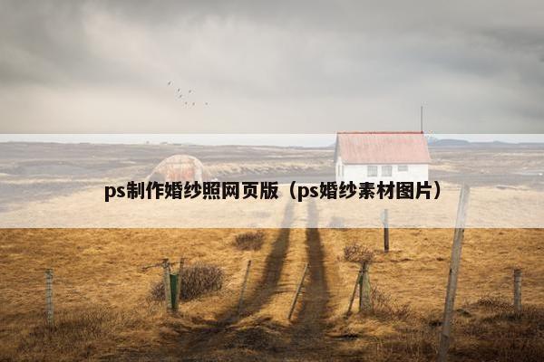 ps制作婚纱照网页版（ps婚纱素材图片）
