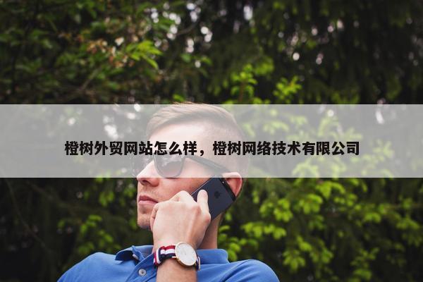 橙树外贸网站怎么样，橙树网络技术有限公司