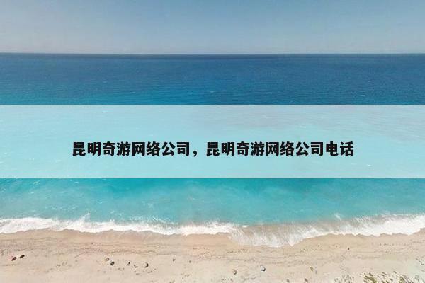 昆明奇游网络公司，昆明奇游网络公司电话