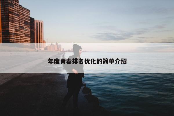 年度青春排名优化的简单介绍