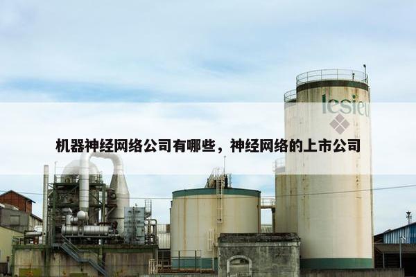 机器神经网络公司有哪些，神经网络的上市公司