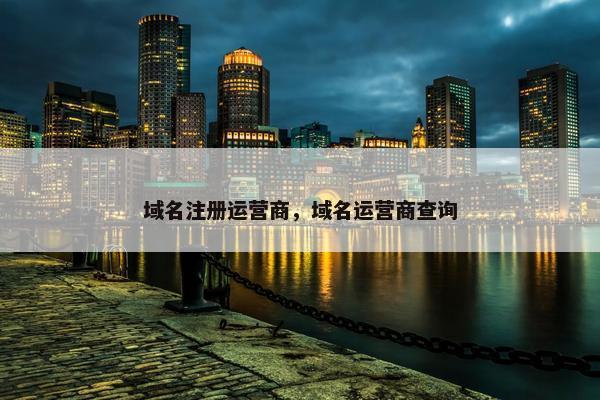 域名注册运营商，域名运营商查询