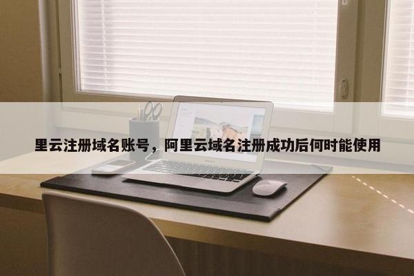 里云注册域名账号，阿里云域名注册成功后何时能使用