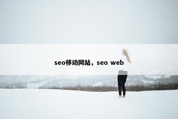 seo移动网站，seo web