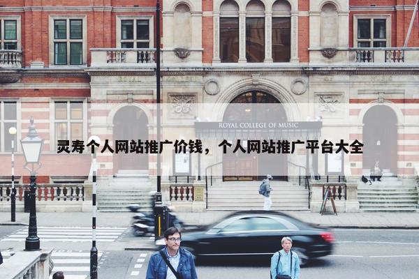 灵寿个人网站推广价钱，个人网站推广平台大全
