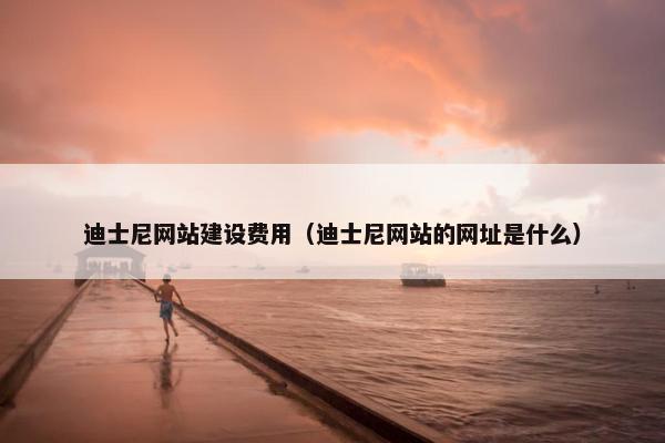 迪士尼网站建设费用（迪士尼网站的网址是什么）