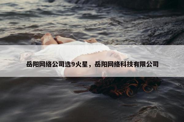 岳阳网络公司选9火星，岳阳网络科技有限公司