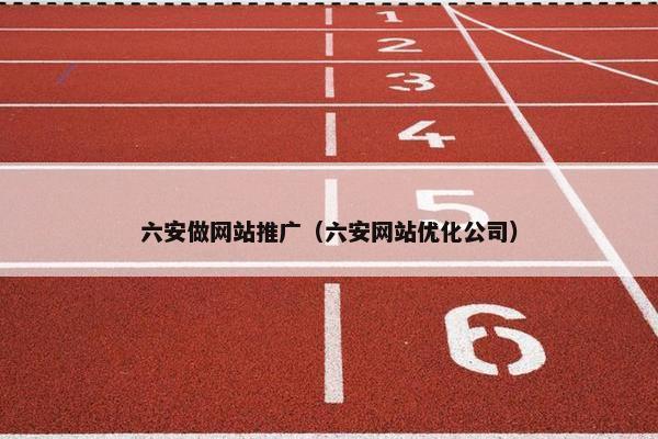 六安做网站推广（六安网站优化公司）