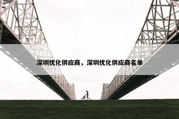 深圳优化供应商，深圳优化供应商名单