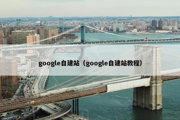 google自建站（google自建站教程）