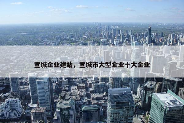 宣城企业建站，宣城市大型企业十大企业