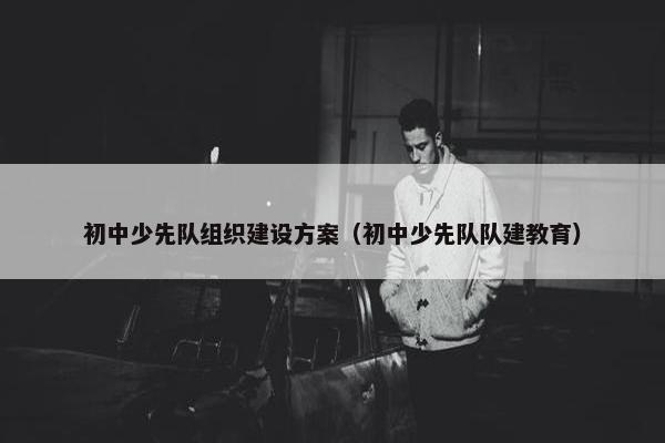初中少先队组织建设方案（初中少先队队建教育）