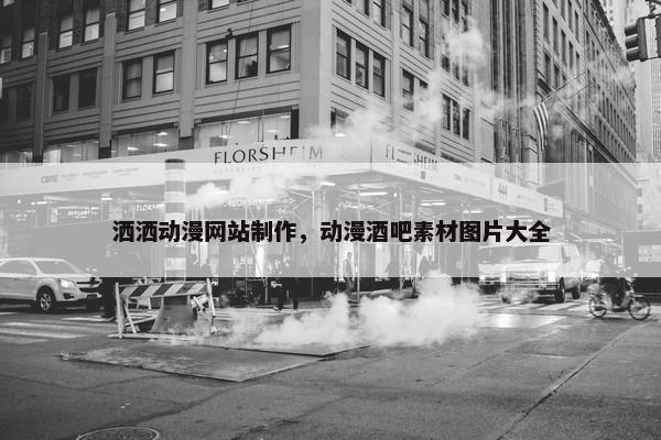 洒洒动漫网站制作，动漫酒吧素材图片大全