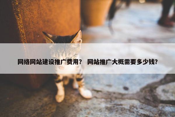 网络网站建设推广费用？ 网站推广大概需要多少钱？