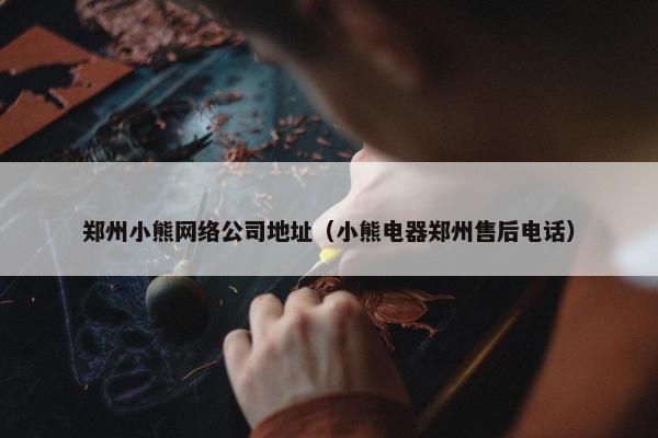 郑州小熊网络公司地址（小熊电器郑州售后电话）