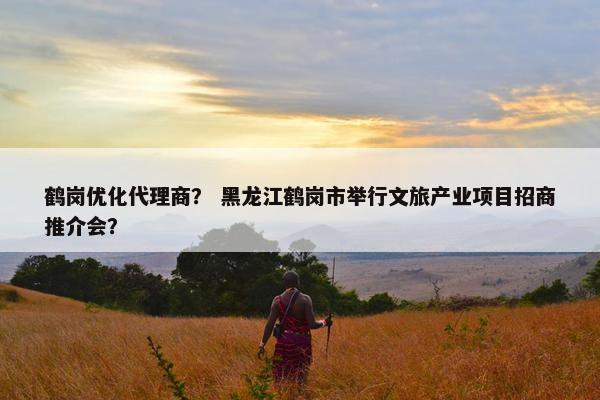 鹤岗优化代理商？ 黑龙江鹤岗市举行文旅产业项目招商推介会？