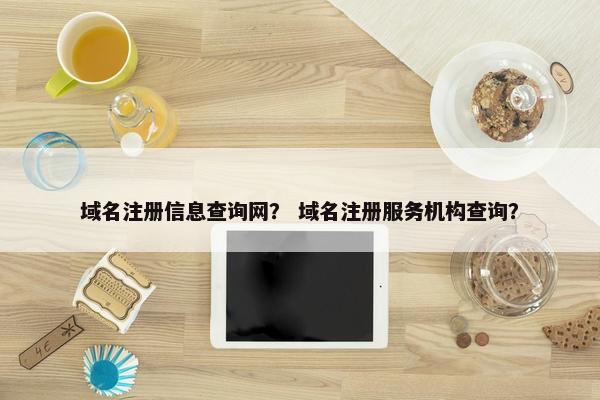 域名注册信息查询网？ 域名注册服务机构查询？