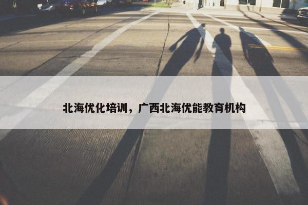 北海优化培训，广西北海优能教育机构