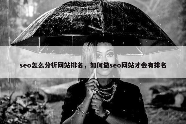 seo怎么分析网站排名，如何做seo网站才会有排名