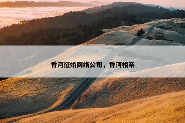 香河征婚网络公司，香河相亲