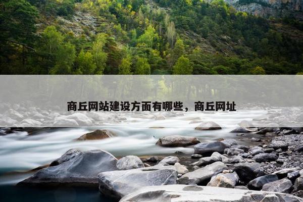 商丘网站建设方面有哪些，商丘网址