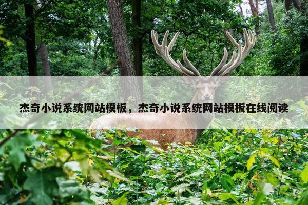 杰奇小说系统网站模板，杰奇小说系统网站模板在线阅读
