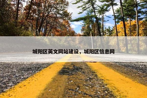 城阳区英文网站建设，城阳区信息网