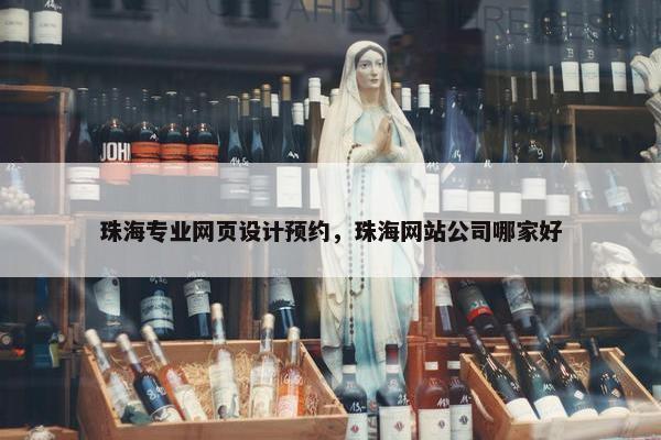 珠海专业网页设计预约，珠海网站公司哪家好