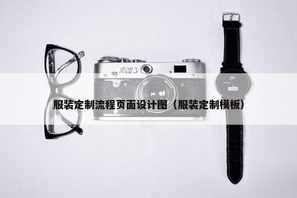 服装定制流程页面设计图（服装定制模板）