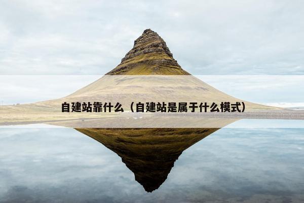 自建站靠什么（自建站是属于什么模式）