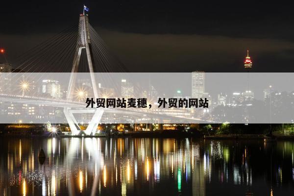 外贸网站麦穗，外贸的网站