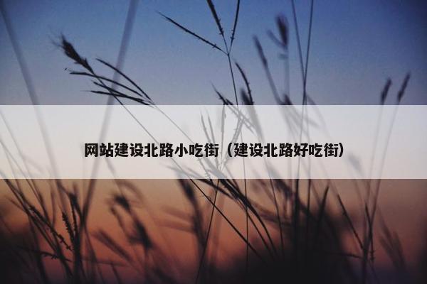 网站建设北路小吃街（建设北路好吃街）