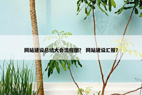 网站建设总结大会流程图？ 网站建设汇报？