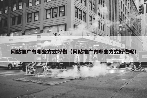 网站推广有哪些方式好做（网站推广有哪些方式好做呢）