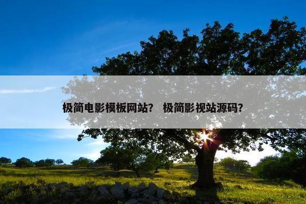 极简电影模板网站？ 极简影视站源码？