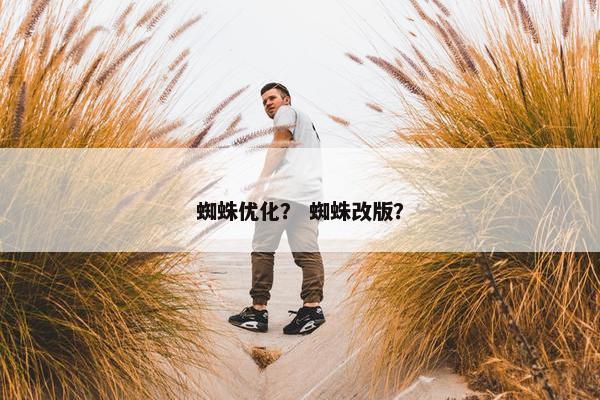 蜘蛛优化？ 蜘蛛改版？