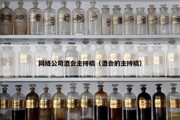 网络公司酒会主持稿（酒会的主持稿）