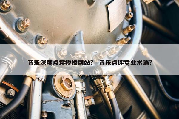 音乐深度点评模板网站？ 音乐点评专业术语？