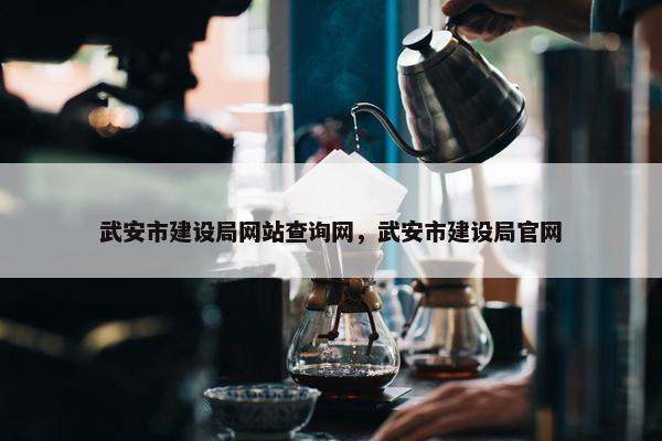 武安市建设局网站查询网，武安市建设局官网