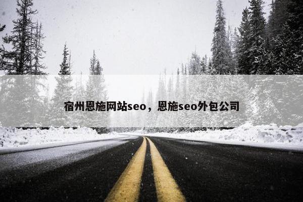 宿州恩施网站seo，恩施seo外包公司