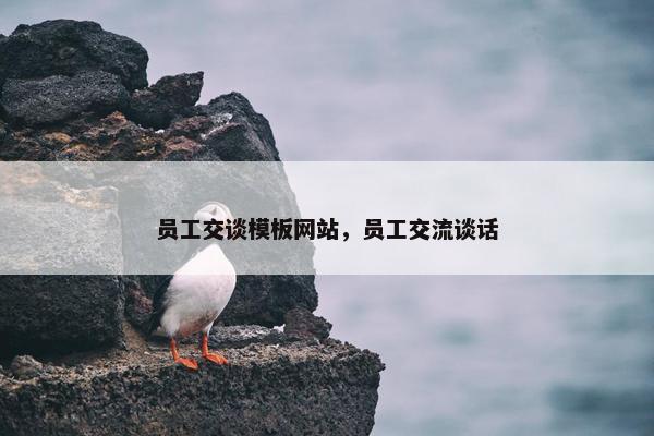 员工交谈模板网站，员工交流谈话