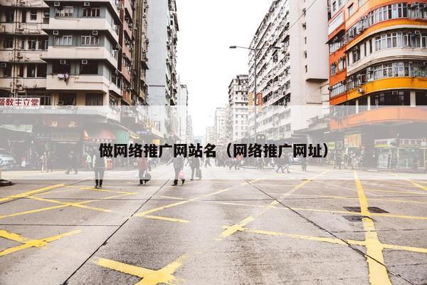 做网络推广网站名（网络推广网址）