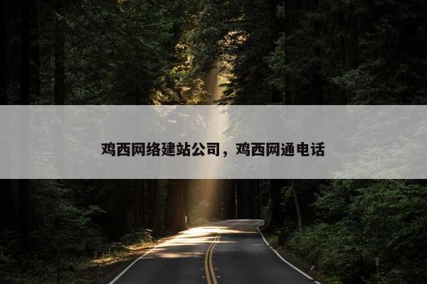 鸡西网络建站公司，鸡西网通电话