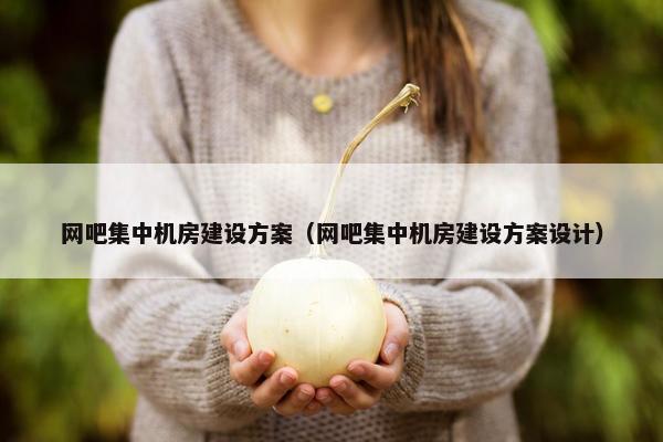 网吧集中机房建设方案（网吧集中机房建设方案设计）