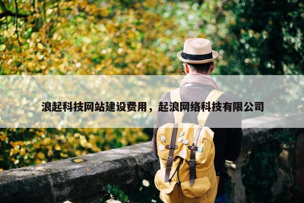浪起科技网站建设费用，起浪网络科技有限公司