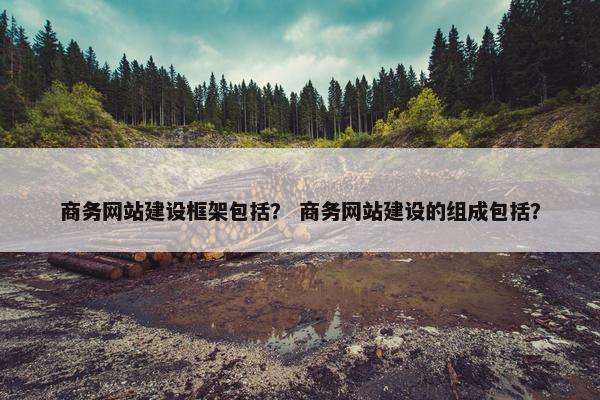 商务网站建设框架包括？ 商务网站建设的组成包括？