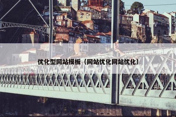 优化型网站模板（网站优化网站优化）