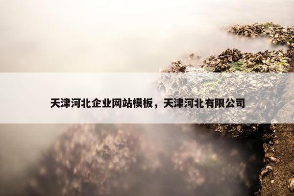 天津河北企业网站模板，天津河北有限公司